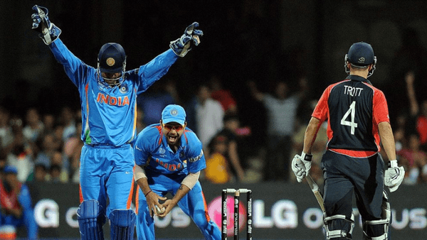 dhoni-trott-chawla-dismissal-2011-world-cup-england.Click to read full article.
