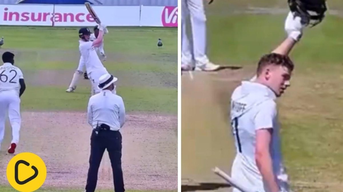 Rocky Flintoff's U19 Test hundred