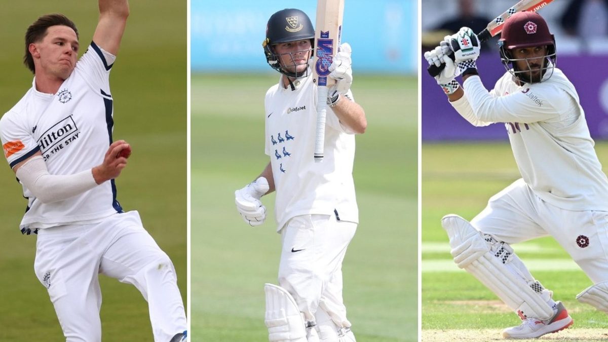 Sonny Baker, James Coles and Saif Zaib all had break-out County Championships