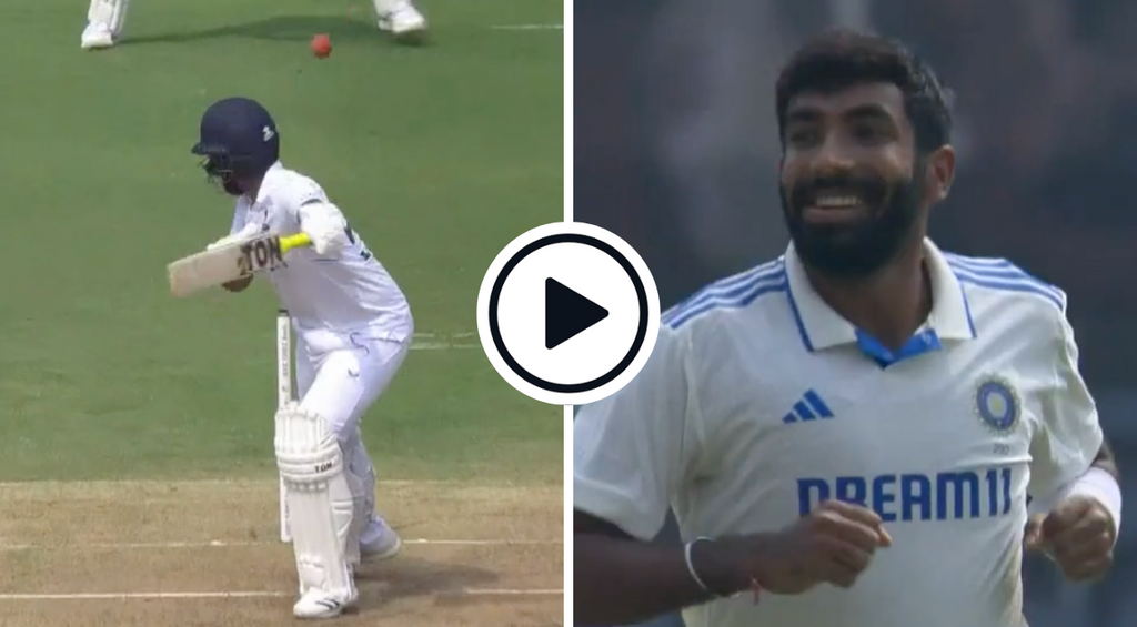 Watch: Jasprit Bumrah goes slow, deceives Rehan Ahmed with big-spinning off-cutter
