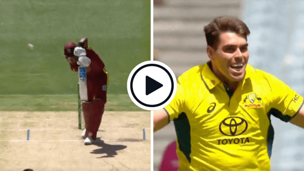 watch-australia-debutant-xavier-bartlett-takes-wicket-off-his-third-odi-ball-rattles-off-stump-with-swinging-peach.Click to read full article.