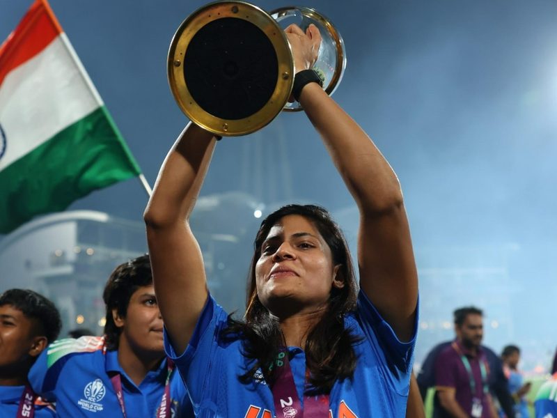 india-world-cup-winner-radha-yadav-scores-maiden-first-class-century-domestic-semi-final.Click to read full article.