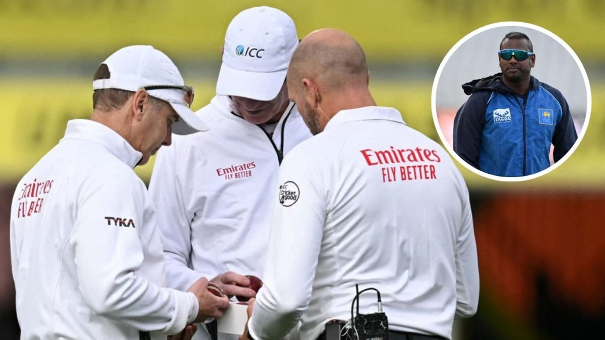 On Saturday, Sri Lankan all-rounder Angelo Mathews criticised the changing of the ball on day three of the England v Sri Lanka Test at Old Trafford.