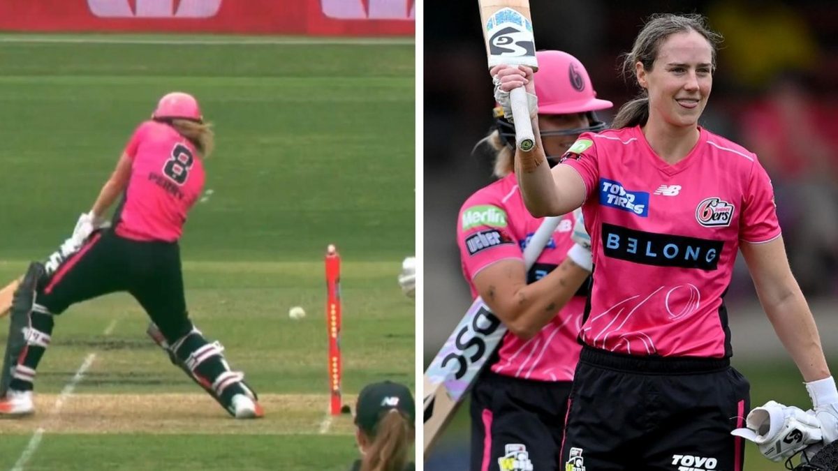 Australia Legend Smashes Ball Into Stumps, Survives ‘Supergirl’ Catch ...