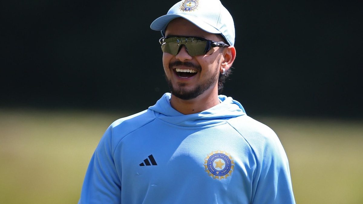 India batter Ishan Kishan in training kit