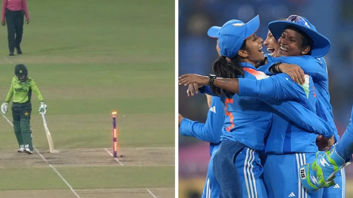 Muneeba Ali run out IND vs PAK
