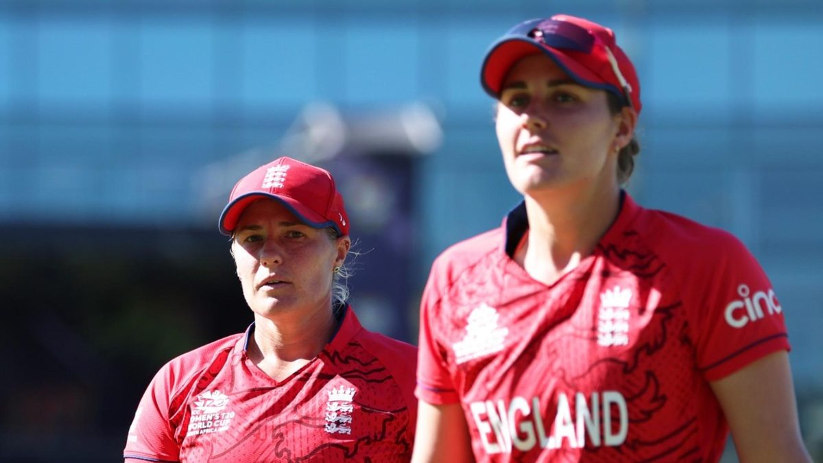Katherine Sciver-Brunt and England captain wife Nat playing together