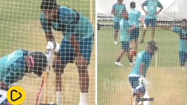 watch-babar-azam-cops-painful-blow-gets-clean-bowled-in-lively-khurram-shahzad-practice-spell.Click to read full article.