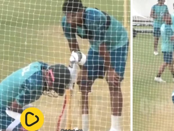 watch-babar-azam-cops-painful-blow-gets-clean-bowled-in-lively-khurram-shahzad-practice-spell.Click to read full article.