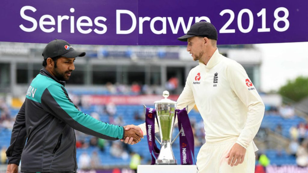 The two-Test series was split 1-1