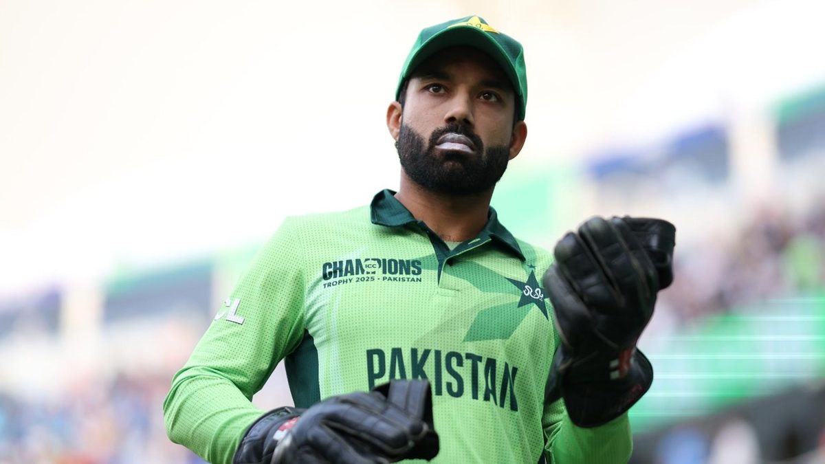 Mohammad Rizwan was dropped from Pakistan's T20I squad