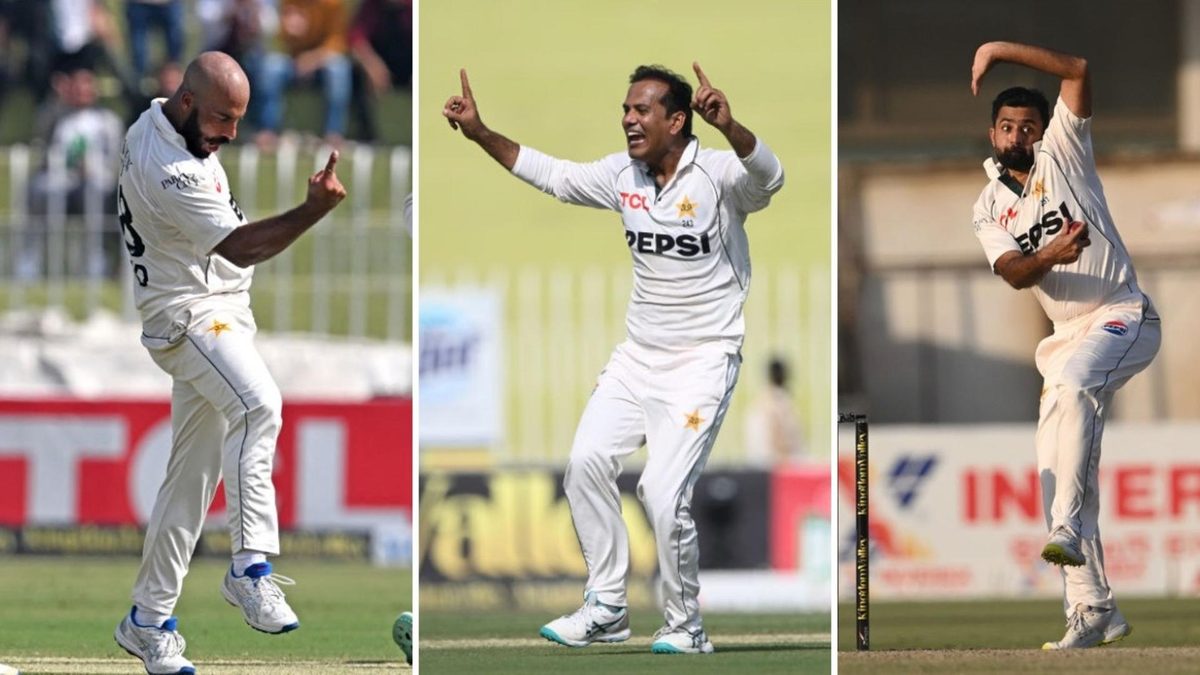 Pakistan created a unique record during the first innings of the third Test against England in Rawalpindi, as all 68.2 overs were bowled by spin bowlers. Read more here.