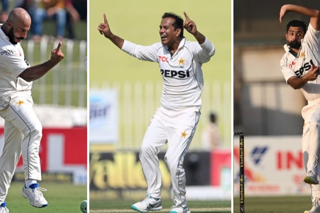 Pakistan's all-spin, no-seam first innings sets 142-year first