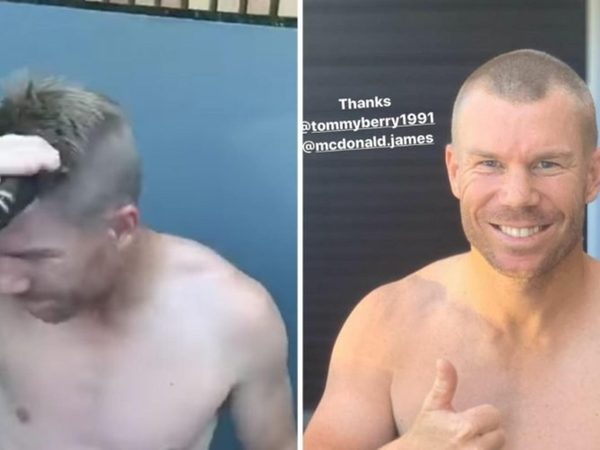 david-warner-goes-bald-to-show-support-for-covid-19-fighters.Click to read full article.