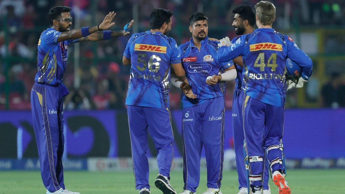 Mumbai Indians thrashed Rajasthan Royals in match no.50 of IPL 2025. Here's what the points table looks like.