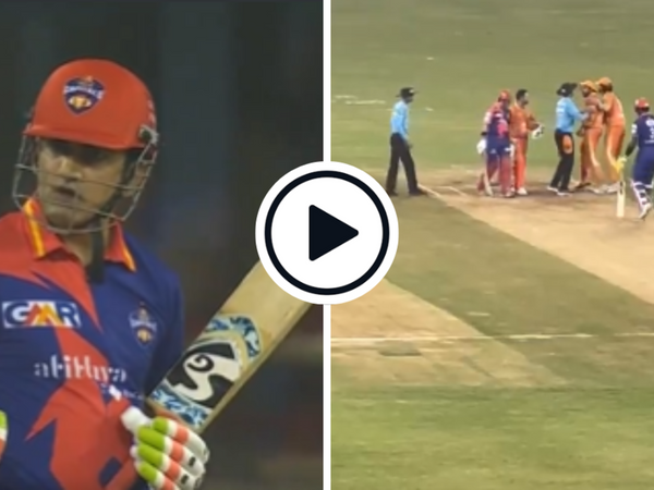 watch-gautam-gambhir-and-sreesanth-involved-in-heated-exchange-in-legends-league-separated-by-umpires.Click to read full article.