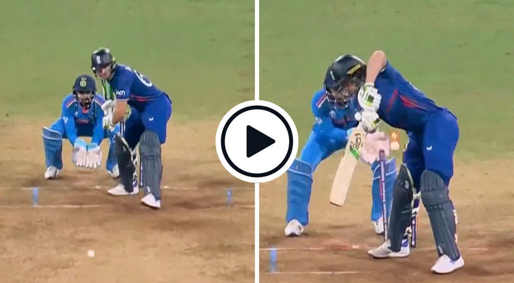 Watch: 7.2 degrees of turn – Kuldeep Yadav rips one from outside off into Jos Buttler’s middle stump