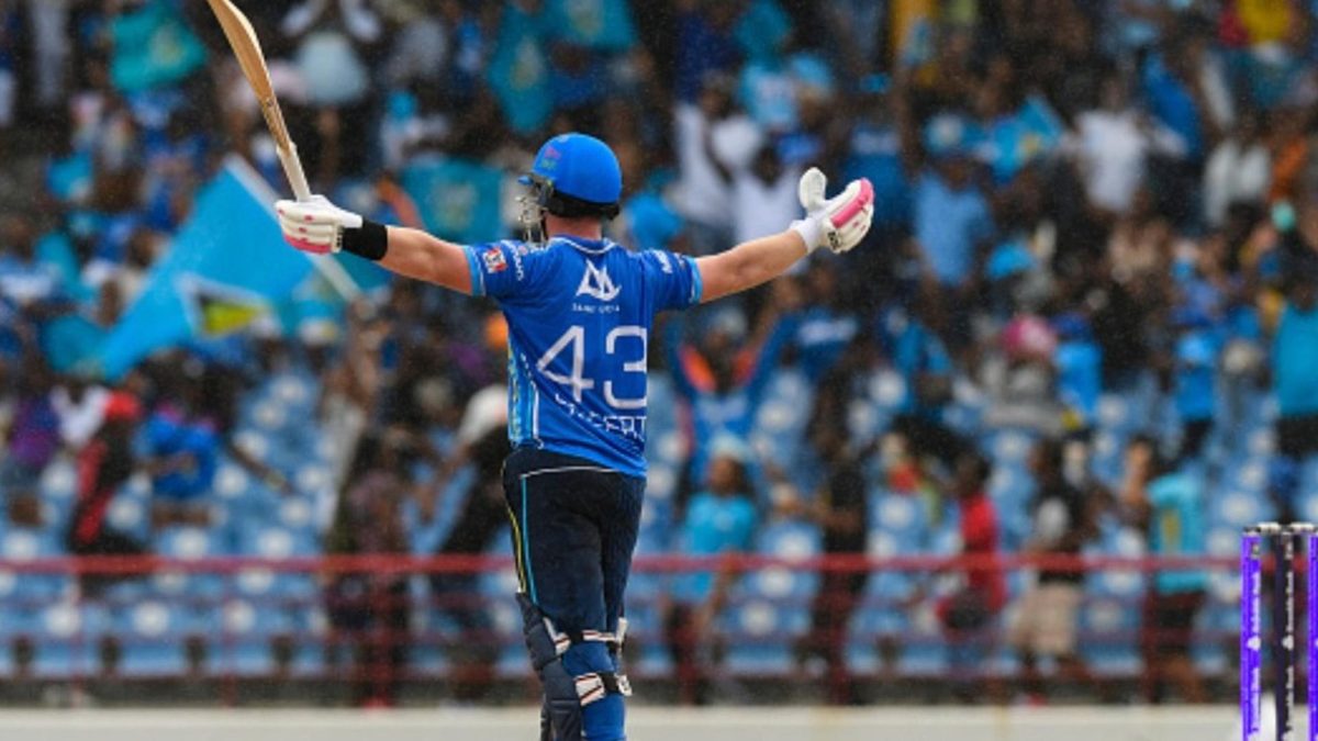 Tim Seifert smashed a 40-ball hundred during the 2025 Caribbean Premier League clash, equalling Andre Russell’s feat.