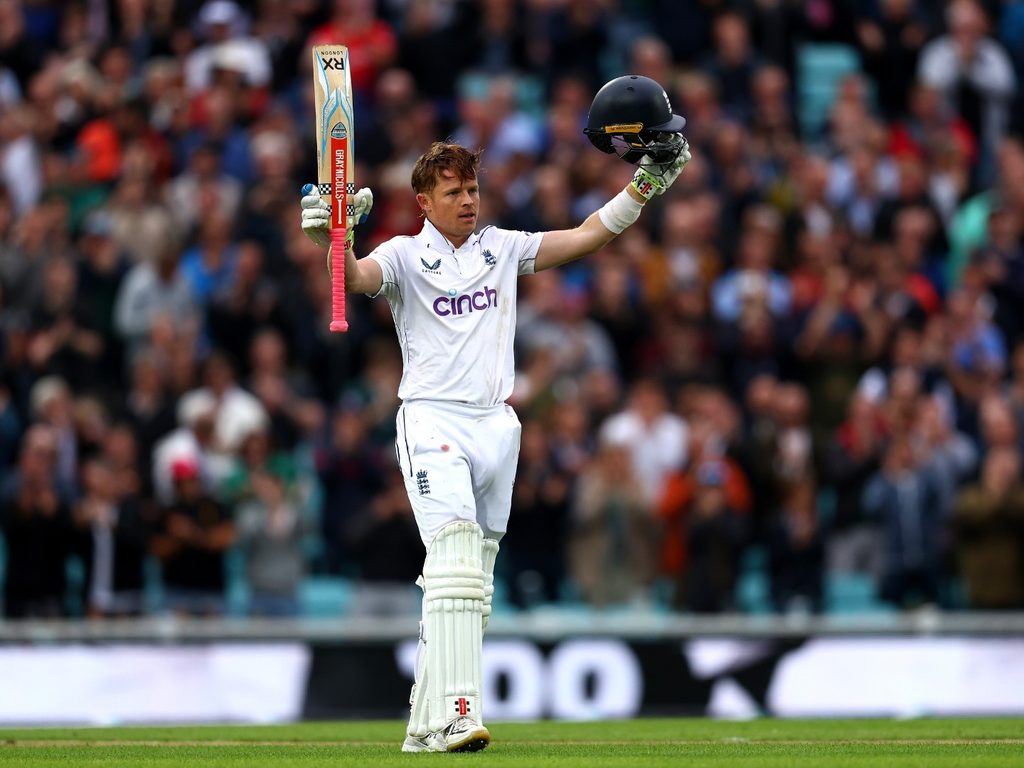 Seven tons v seven teams: Ollie Pope achieves world first with return-to-form hundred