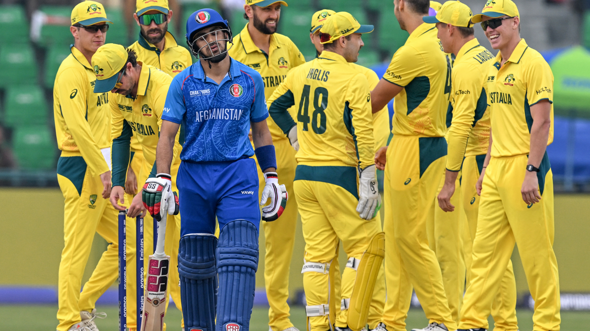 Rahmanullah Gurbaz departs for a duck