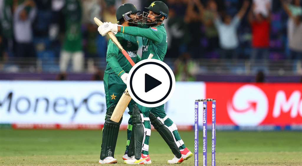 Watch: Asif Ali smashes four sixes in six balls in one of the great T20 World Cup cameos to win thriller against Afghanistan