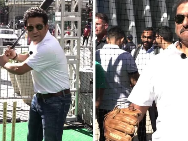 watch-sachin-tendulkar-tries-out-baseball-faces-pitcher-ravi-shastri-in-new-york-ind-vs-pak.Click to read full article.