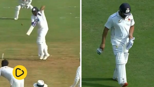 watch-rohit-sharma-falls-cheaply-repeats-boxing-day-test-dismissal-in-comeback-ranji-game.Click to read full article.