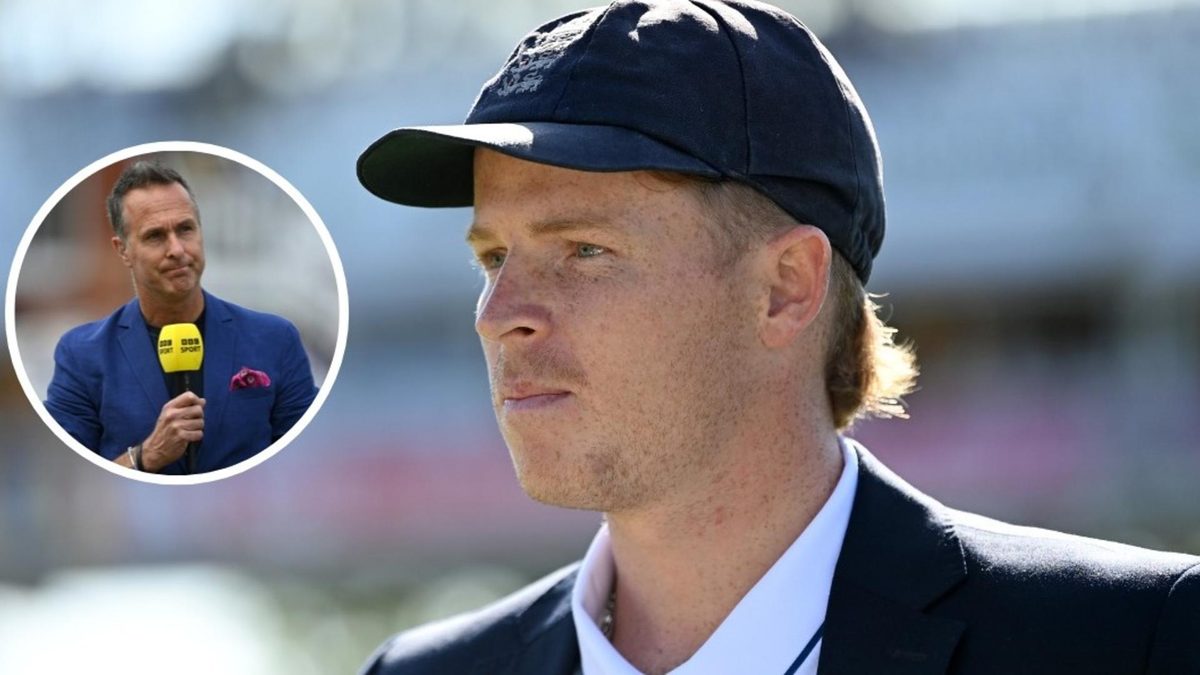 Michael Vaughan has criticised England’s stand-in captain Ollie Pope, saying he is an “insecure human being”