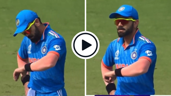 watch-virat-kohli-checks-fake-watch-repeatedly-mohammad-rizwan-delays-first-ball-cwc-2023-ind-vs-pak.Click to read full article.