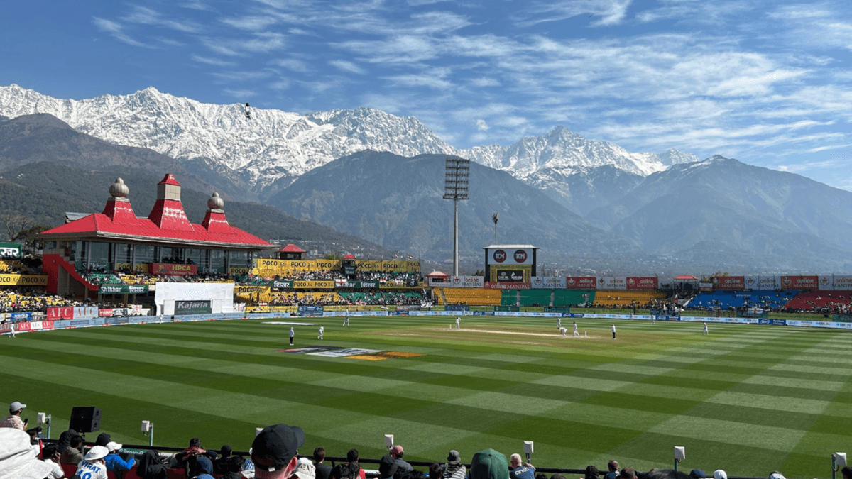 The Dharamsala cricket ground