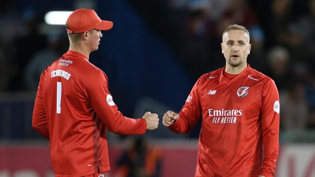 Liam Livingstone played a starring role for Lancashire on Saturday afternoon, taking them through to the T20 Blast semi-finals.
