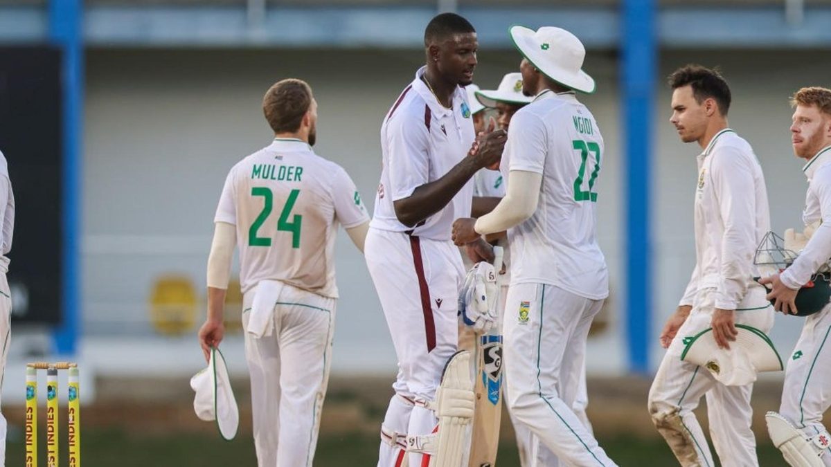 The latest update to the WTC points table after West Indies and South Africa played out a draw at Queen's Park Oval.