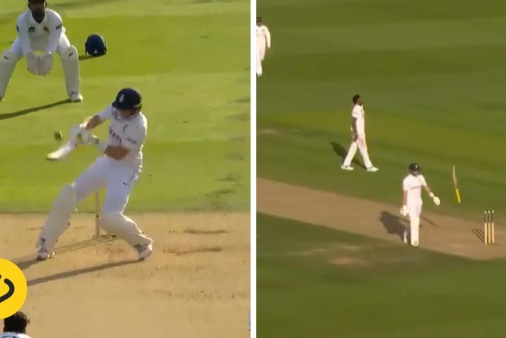 Watch: Joe Root echoes infamous Rajkot dismissal, falls reverse-ramping seamer