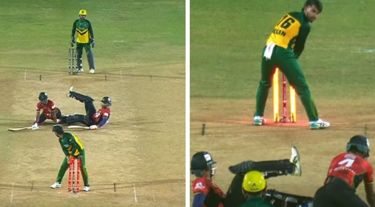 The law that settled a bizarre mid-pitch collision run-out in the CPL