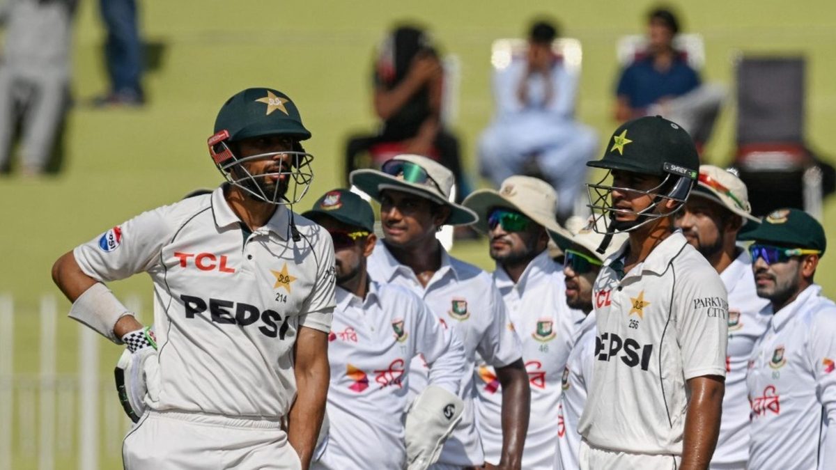 Shan Masood's Pakistan lost to Bangladesh for the first time in Tests