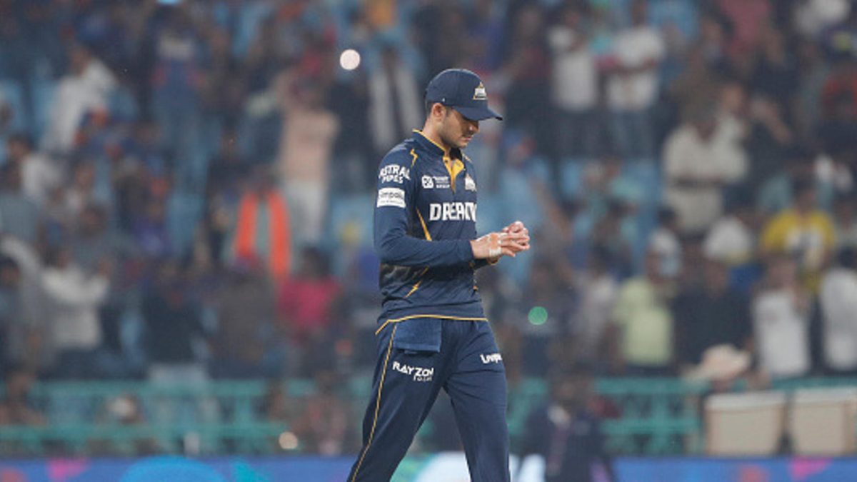 Gujarat Titans captain Shubman Gill was subbed out after the team’s first innings against Rajasthan Royals, with Rashid Khan leading the team in his absence