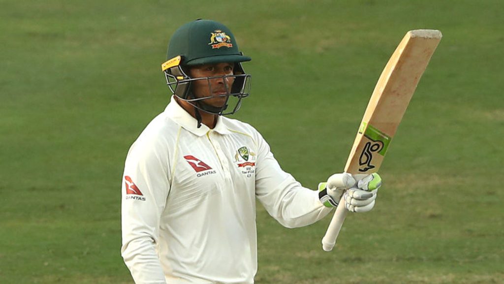 Khawaja has scored half-centuries in both innings