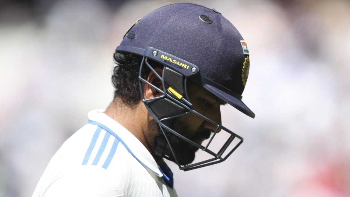 Rohit Sharma departed for a nine in the second innings of the MCG Test - his ninth successive score of below 20.