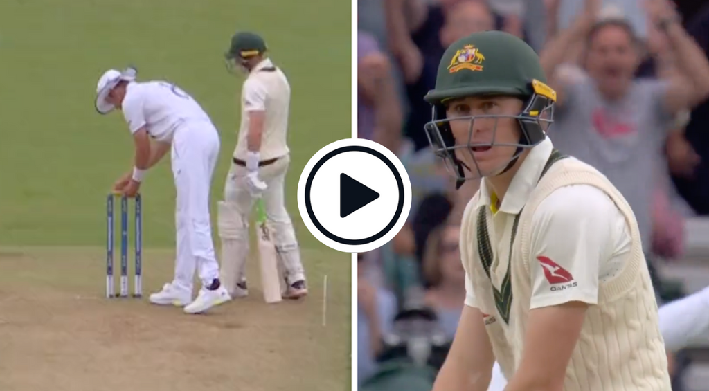 Watch: ‘Mind games’ – Stuart Broad switches round Marnus Labuschagne’s bails, Mark Wood takes wicket one ball later | Ashes 2023