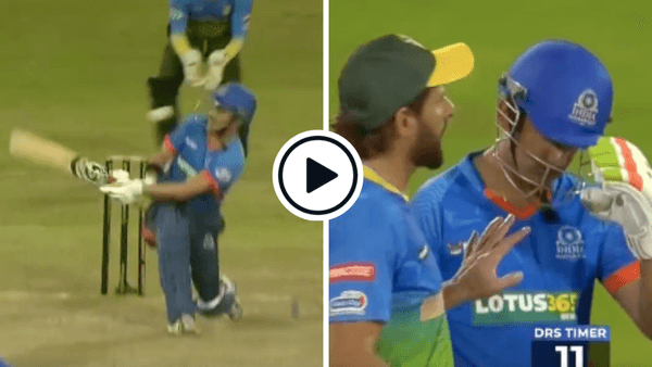 watch-shahid-afridi-gautam-gambhir-helmet-hit-legends-league-cricket.Click to read full article.