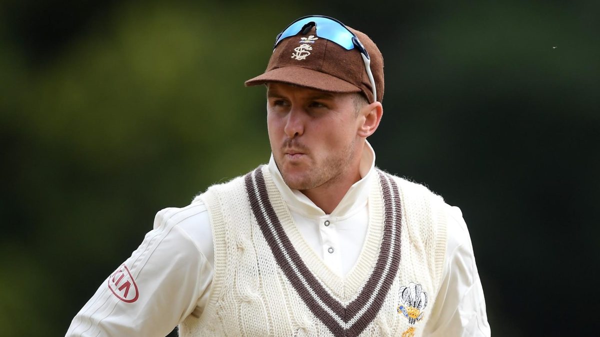 England great Jason Roy in Surrey County Championship kit