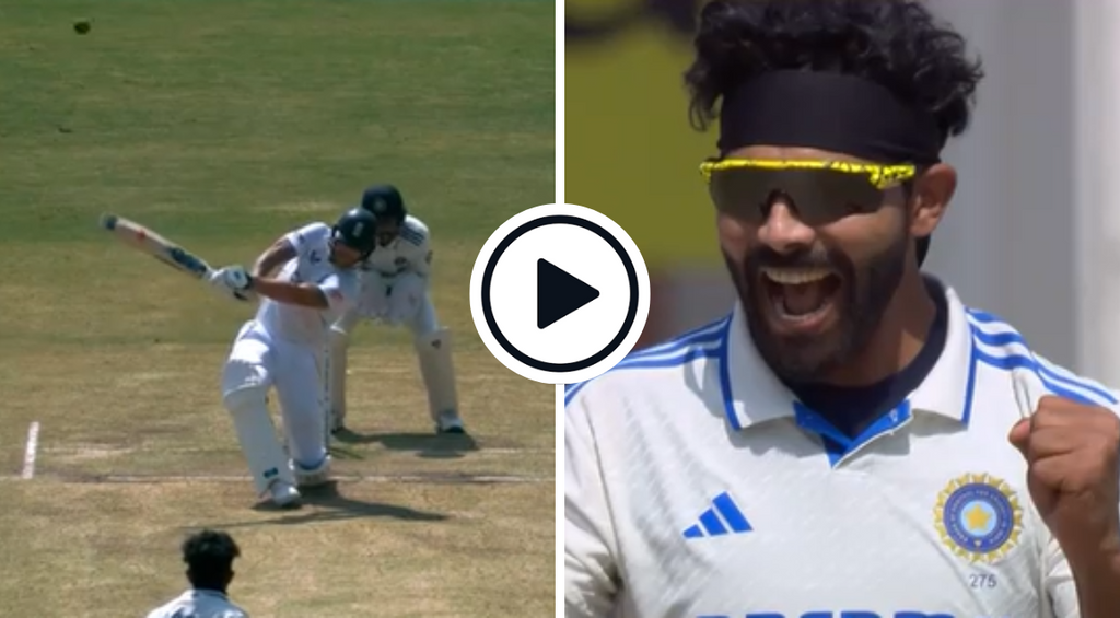 Watch: Ben Stokes finds boundary fielder off Ravindra Jadeja to spark dramatic England collapse