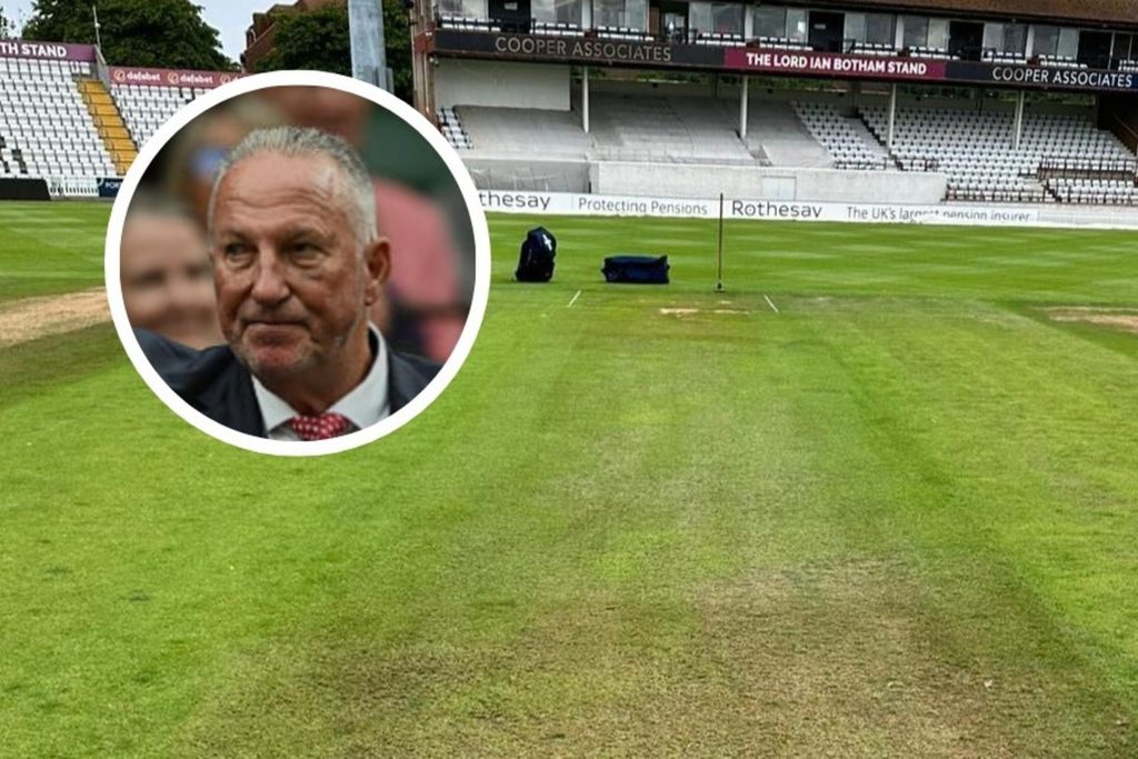 'Reduces game to a farce' - Ian Botham slams former county for 'appalling' pitch after match ends in five sessions
