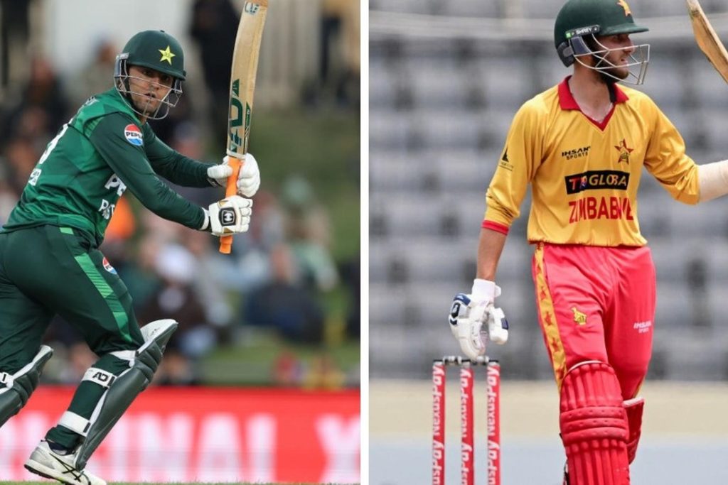 Who are the five debutants in the first Zimbabwe-Pakistan ODI?