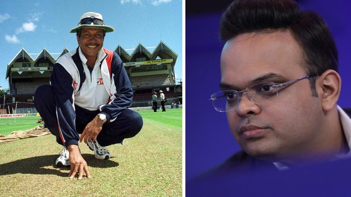 Anshuman Gaekwad and BCCI secretary Jay Shah
