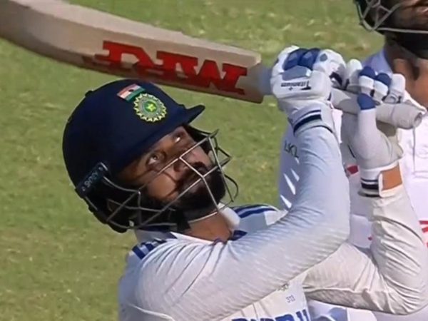 akash-deep-uses-virat-kohlis-bat-to-hit-two-sixes-in-first-three-balls.Click to read full article.