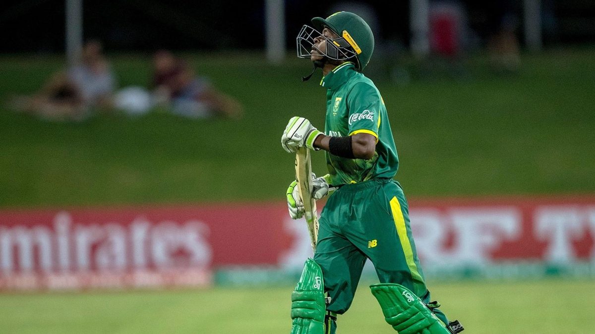 Andile Mokgakane was one of two black African players Warriors fielded against Dolphins