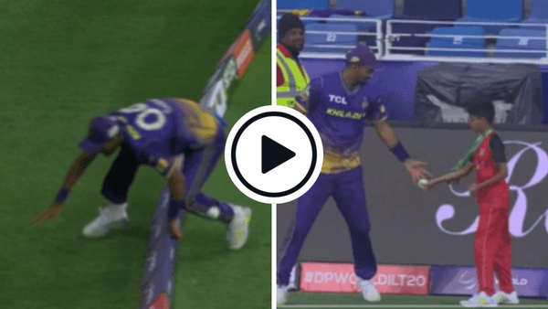 watch-ball-kid-steps-onto-field-picks-up-ball-after-boundary-save-in-laws-of-cricket-puzzler.Click to read full article.