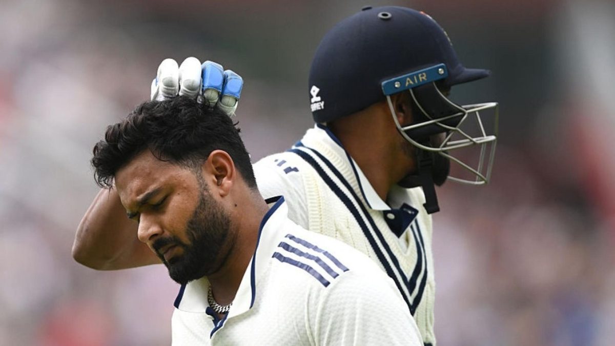 Rishabh Pant has broken his foot during the Old Trafford Test