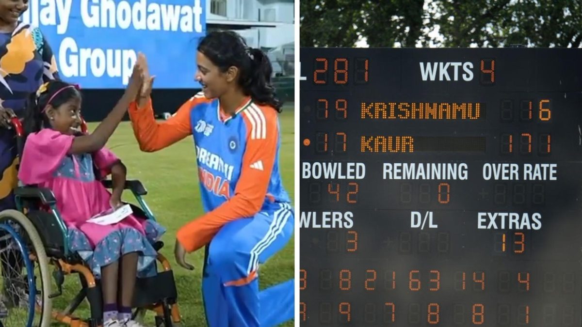 Smriti Mandhana and Harmanpreet Kaur's acts trending on social media today